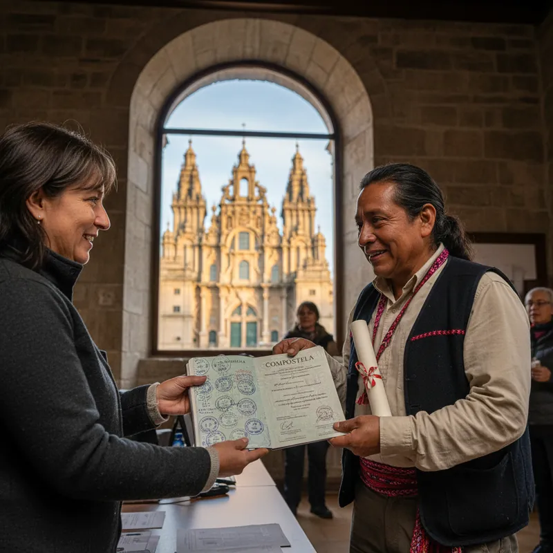 Compostela: cómo conseguir el certificado del Camino siendo