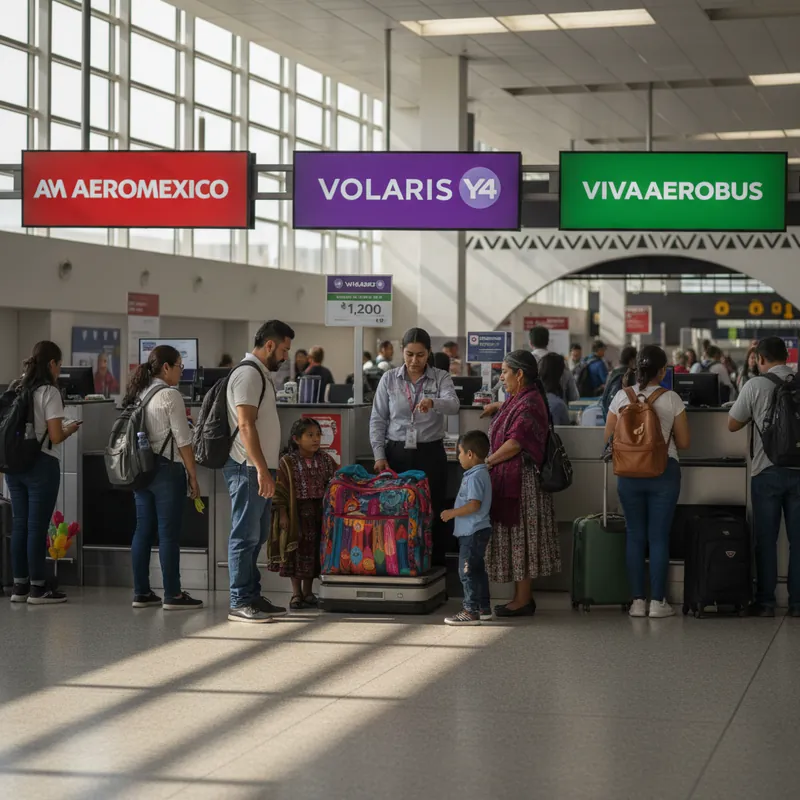 Volaris vs Aeromexico vs VivaAerobus